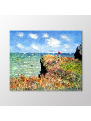 Arty Tablo Pourville' De Zirve Yürüyüşü, 1882 Tablo