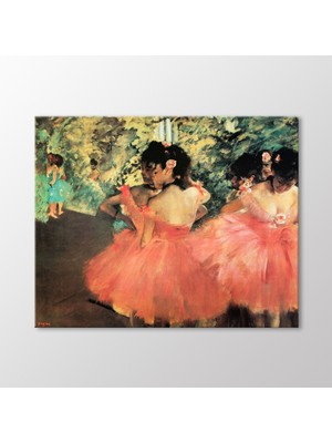 Arty Tablo Kırmızılı Balerinler Tablo