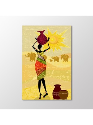 Arty Tablo Afrikalı Kadın Tablo