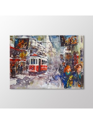 Arty Tablo Suluboya Tramvay Tablo