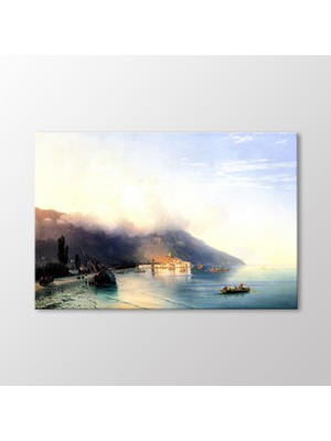 Arty Tablo Yalta'dan Görünüş, 1867 Tablo