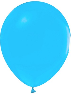 Balonevi BBP12100-05 Açık Mavi Baskı Balonu 100LÜ /12INÇ/