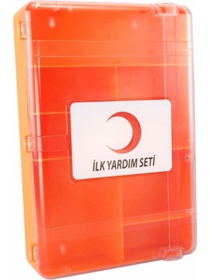 Boş Plastik Ecza Dolabı,beyaz-Turuncu Pl 114 Turuncu