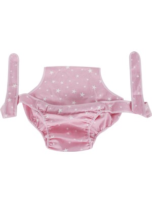 Sevi Bebe Kumaş Mama Sandalyesi ART-152 Pembe Yıldız