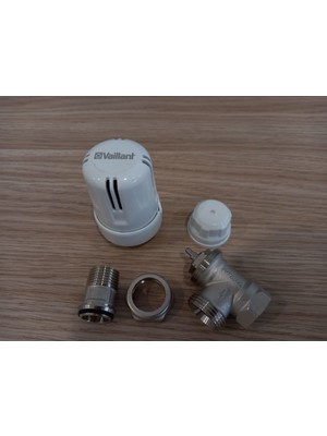 Vaillant Köşe Termostatik Radyatör Vanası 1/2