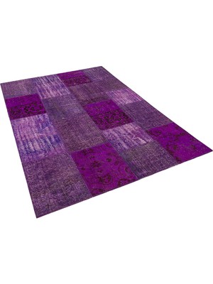 Allmode Patchwork Sbt Purple 170X240CM 4.08M2 Patchwork Halı