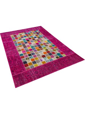 Patchwork Sbt Mozaık Fusıa 170X240CM 4.08M2 Patchwork Halı