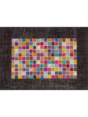 Patchwork Sbt Mozaık Black 170X240CM 4.08M2 Patchwork Halı