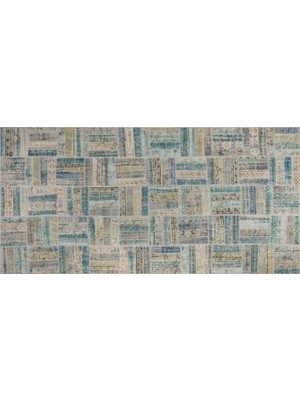 Patchwork Sbt Rod Lıght Blue 180X350CM 6.30M2 Patchwork Halı