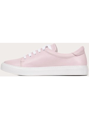 Bueno Shoes Deri Pembe Kadın Spor Ayakkabı