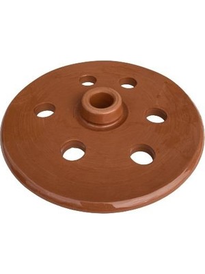 Bitki Fidanım Toprak Sarma Taşı 22 cm (Delikli Kapak)