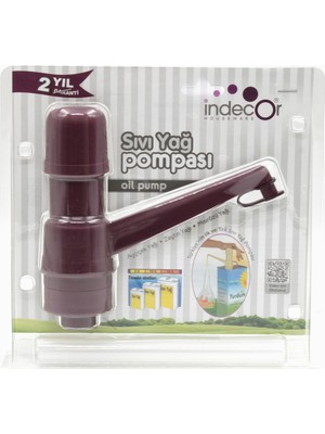 İndecor Sıvı Yağ Pompası