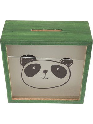 Attach Yeşil Panda Kumbara