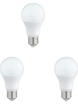 Pazariz  LED Ampul 7 Watt Beyaz Işık  Aydınlatma Lambası 3 Ad