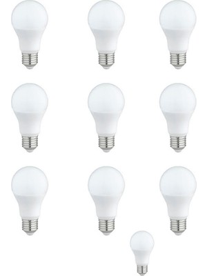 Pazariz  LED Ampul 5 Watt Beyaz Işık  Aydınlatma Lambası 10 Ad