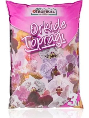 Bitki Fidanım Orkide Toprağı Tropikal 3 lt