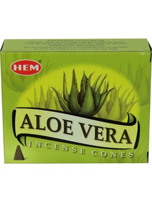 Hem Aloe Vera Kokulu 10 Konik Tütsü - Aloe Vera