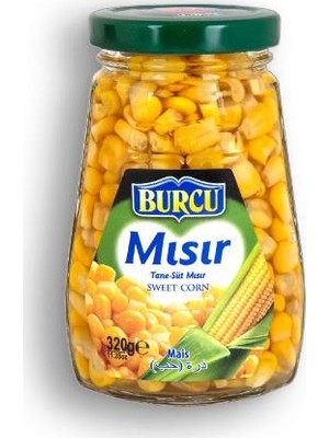Mısır Haşlama 320 gr Kavanoz