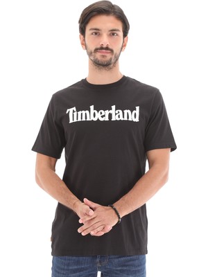 Timberland Kennebec Lınear Tee Siyah Erkek T-Shirt TB0A2C310011