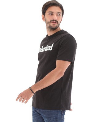 Timberland Kennebec Lınear Tee Siyah Erkek T-Shirt TB0A2C310011