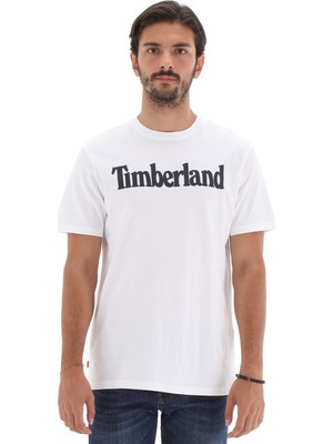 Timberland Kennebec Lınear Tee Beyaz Erkek T-Shirt TB0A2C311001