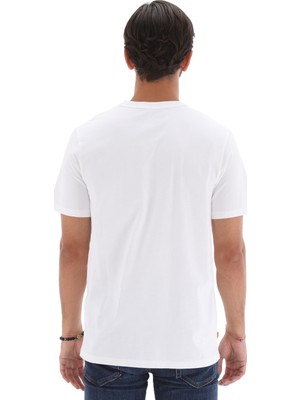 Timberland Kennebec Lınear Tee Beyaz Erkek T-Shirt TB0A2C311001