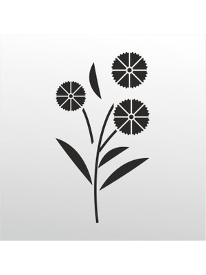 Technopa Folyo Sticker Çiçek Deseni 132