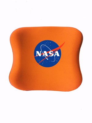 Officeküp Uzaktan Eğitim Çocuk Çalışma Masası Sandalyesi Visco Bel Yastığı- Turuncu Nasa