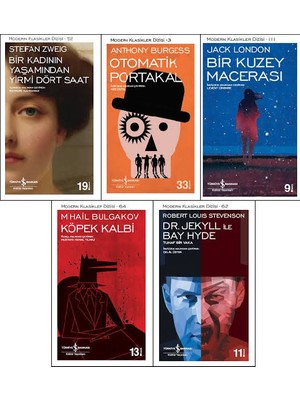 Bir Kadının Yaşamından Yirmi Dört Saat - Otomatik Portakal -  Bir Kuzey Macerası - Köpek Kalbi - Dr. Jekyll ile Bay Hyde