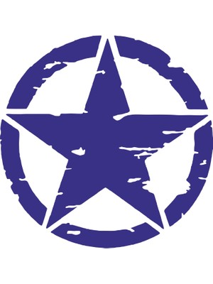 Sticker Fabrikası Askeri Yıldız Motosiklet Off Road Offroad U.s Army Sticker 00677