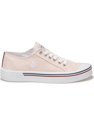 U.S. Polo Assn. Penelope 1Fx Pudra Kadın Havuz Taban Sneaker