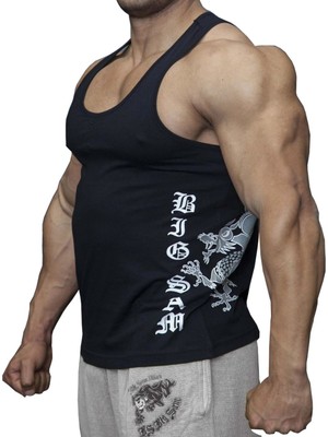 Big Sam Fitness Antrenman Atleti, Askılı Tank Top