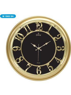 Galaxy M-1965-SA Dekoratif Duvar Saati