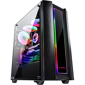 Grand 600W 80 Plus Bronze Temper Camlı 14CM Rgb Fan+Led Şeritli Bilgisayar Kasası