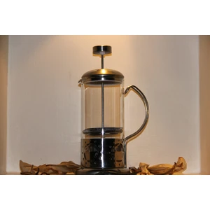 Chef Star  French Press 350 ml Cam Üzeri Çelik Kaplama Kahve ve Çay Demleyici