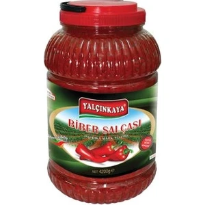 Yalçınkaya Biber Salçası Tatlı 4,2 kg