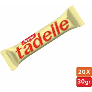 Beyaz Çikolata Kaplı Fındık Dolgulu Çikolata 30 gr x 20'li