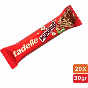 Maxinut Çikolata Kaplamalı Gofret 30 gr x 20'li