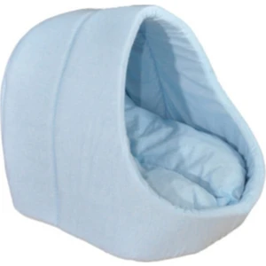 Açık Mavi Kedi Mağara Ev Yuvası Yıkanabilir 40X40 cm