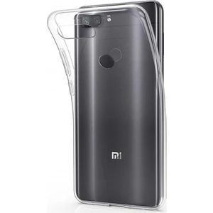 Xiaomi Mi 8 Lite Kılıf A+ Şeffaf Lüx Süper Yumuşak 0.3mm Ince Slim Silikon