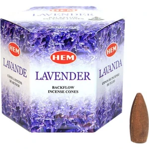 Dünyadan Hediyeler Lavanta Geri Akış Şelale Tütsü Konileri 40 Adet Lavender