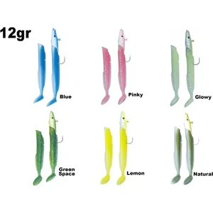 Fujın Salt Eel 10CM 12GR X2+1 Silikon Yem