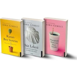 Kadınlar Sıcak Erkekler Soğuk Sever - Düştüğünde Kalkarsan Hayat Güzeldir - Kararı Ben Veririm - 3 Kitap - Esra Ezmeci