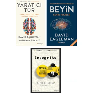 Beyin Senin Hikayen - İncognito - Yaratıcı Tür - 3 Kitap - David Eagleman