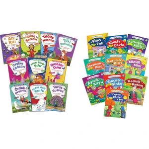 Dini Mini Masallar 20 Kitap Set (Hikayelerle Dini Değerler-Hadis Bahçesi)