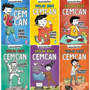 Patlak Zeka Cem Can 6 Kitap Set