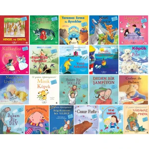 Okul Öncesi Resimli Hikaye Kitapları 21 Kitap Set