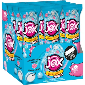 JOX MINIES; Bubble Gum Çiğnenebilir Şekerleme (10 gr x 24 adet/kutu 240 gr)