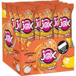 JOX MINIES; Şeftali Çiğnenebilir Şekerleme (10 gr x 24 adet/kutu 240 gr)