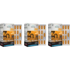 Zade Vital Çinko 30 Yumuşak Kapsül 3'lü Paket